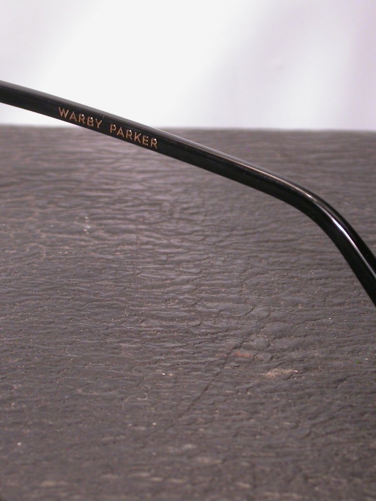 Warby Parker Durand Black And Gold Eyeglasses Frames Italy — image 5 of 8